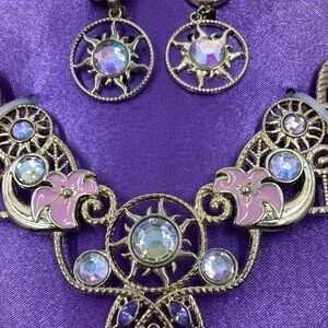 Rapunzel Tangled Jewelry Set In Box Never Used Disney Jewelry Set